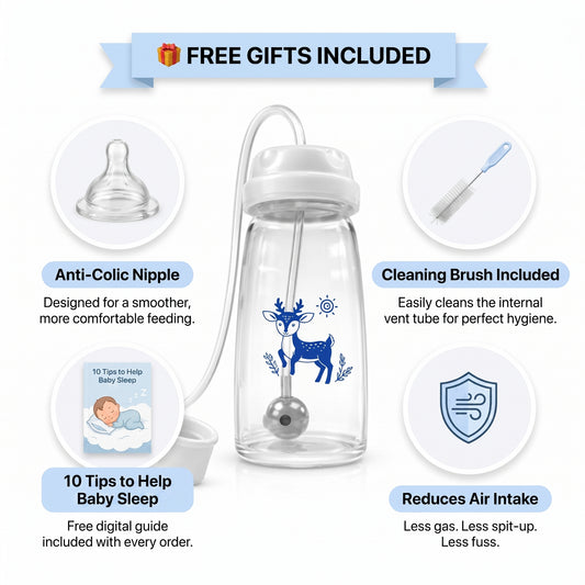 Hands-Free Baby Bottle