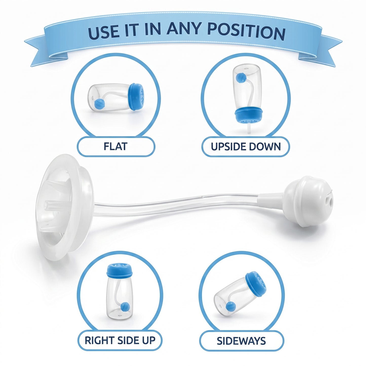Hands-Free Baby Bottle
